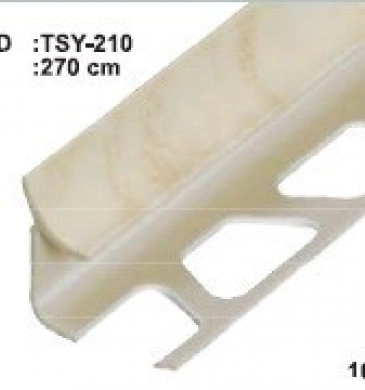 Лайсна PVC Светло Бежов вътрешен ъгъл 10мм.