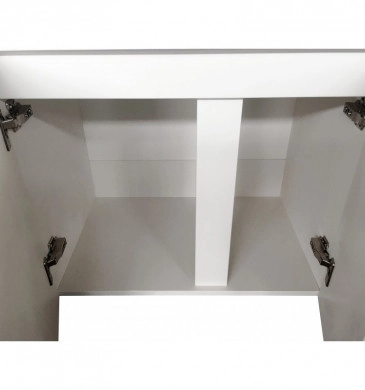Шкаф за баня с мивка Зора 60.8см. бял ICP6087