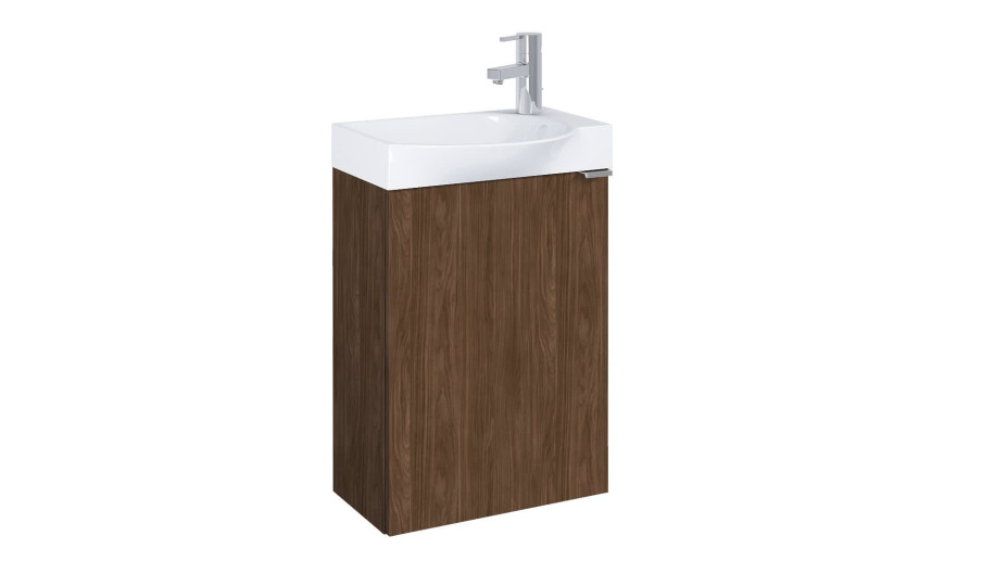 Шкаф за баня Unik Micro Plus 450 45.2см дървесен ROCA | hikovi.bg