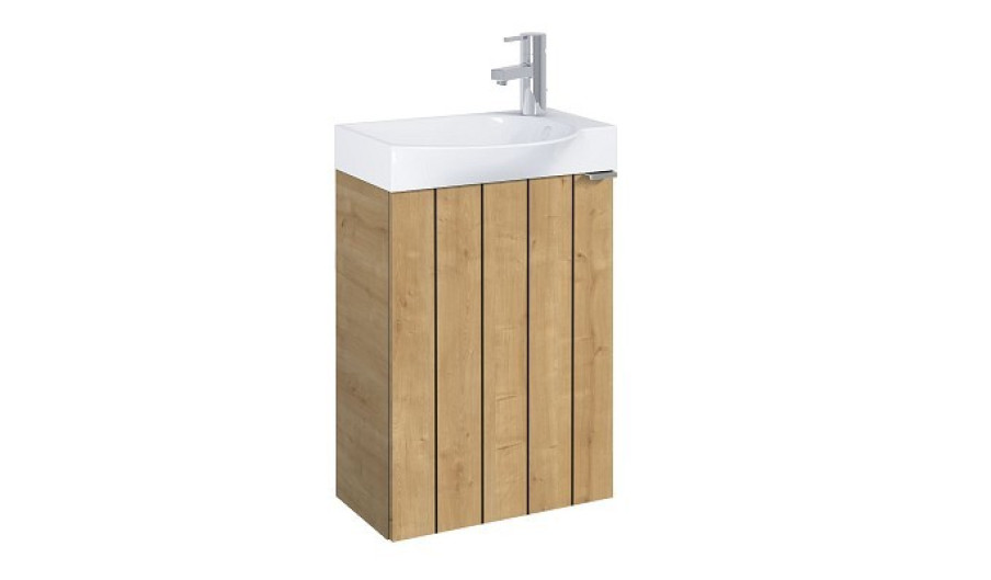 Шкаф долна част Unik Micro Plus 450 45.2см дървесен ROCA | hikovi.bg