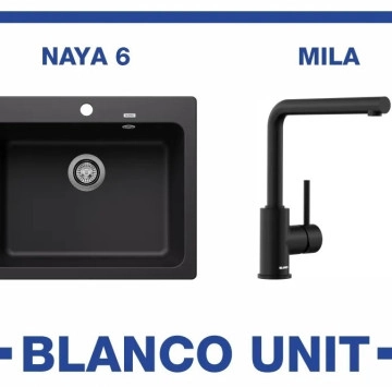 Промо Кухненска мивка Blanco Naya и смесител