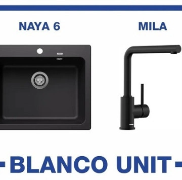 Промо Кухненска мивка Blanco Naya и смесител