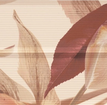 Decor Duo Crema Flor 2 32.5/60