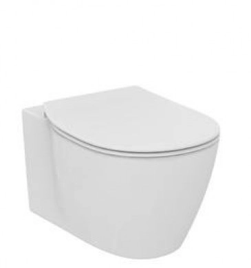 Стенна тоалетна чиния Connect бяла