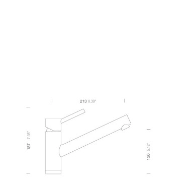 Смесител за кухня Altos Fix Inox Инокс SCHOCK