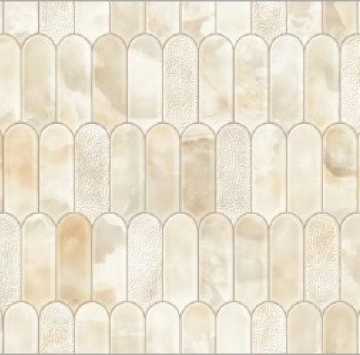 Decor Corsa Beige Glossy Carving Rect. 60/120