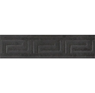 List. Fascia Greca Black Lap. 9.8/39.4