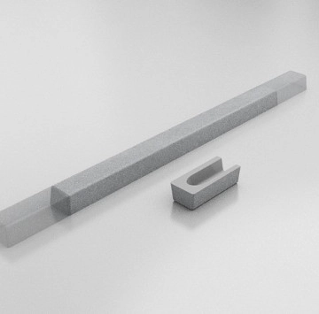 Праг за душ кабина 100см. до 140см. граниксит сив ФАТ