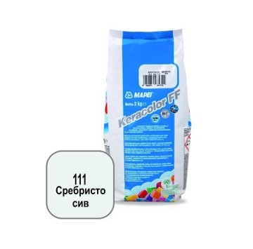 Фугин Mapei Keracolor FF 111 Сребърно сив 2кг