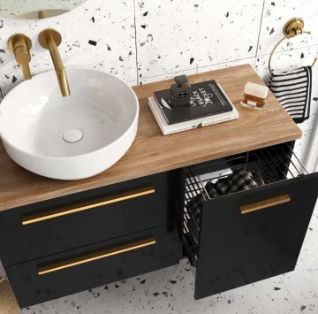 Плот за мебел Kwadro 141см дървесен ROCA