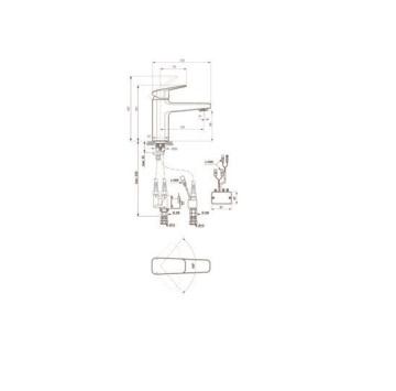 Смесител за мивка Ceraplan iX хром IDEAL STANDARD