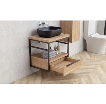 Шкаф долна част Комо ICP6056-039 60см дървесен ИНТЕР КЕРАМИК