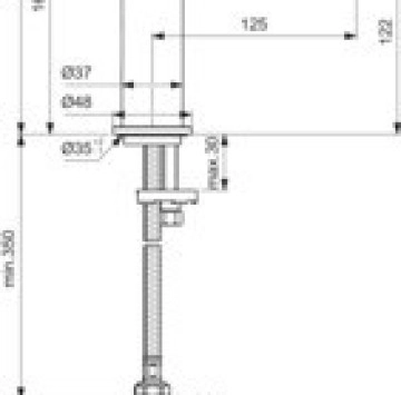 Смесител за мивка Cerafine Nuovo H120 BlueStart хром IDEAL STANDARD