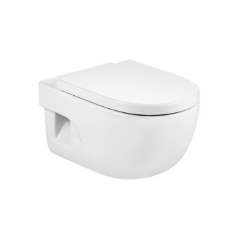 Стенна тоалетна чиния Meridian N 56см. бяла