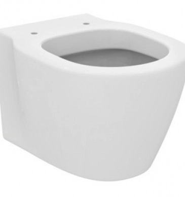 Стенна тоалетна чиния Connect Space бяла