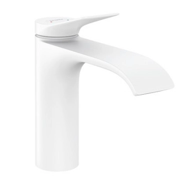 Смесител за мивка Vivenis 110 бял мат HANSGROHE