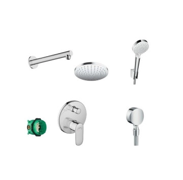 Душ система Vernis Blend chrome 6в1 хром HANSGROHE