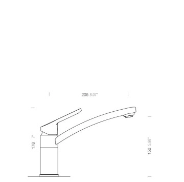 Смесител за кухня SC90 Inca графит SCHOCK