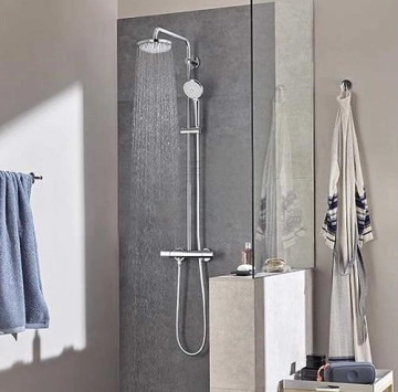 Термостатична душ колона BauClassic 210 хром GROHE