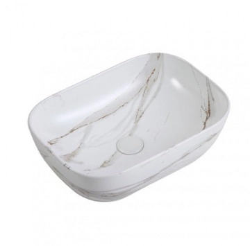 Мивка върху плот 887Marble 46см ИНТЕР КЕРАМИК