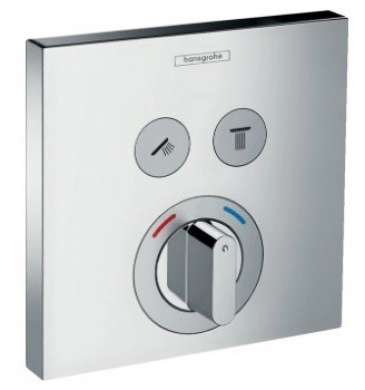 Термостатичен смесител за вана/душ Select за вграждане хром