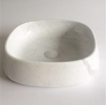 Мивка върху плот Интер ICL 4412W 44см бяла ИНТЕР КЕРАМИК