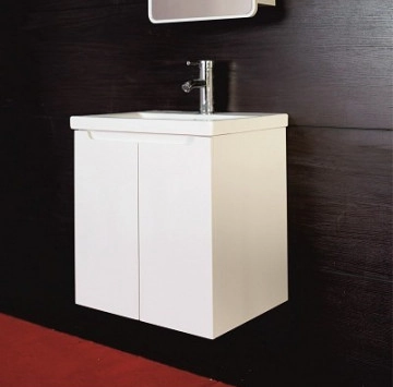 Шкаф за баня с мивка Интер ICP5155 51см бял