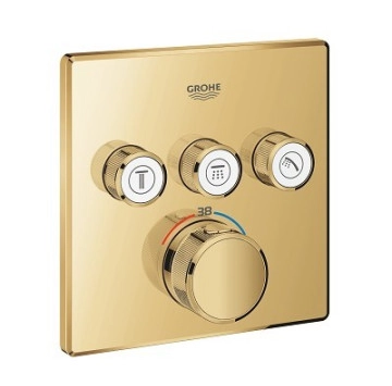 Смесител за вана/душ Grohtherm SmartControl Thermostat злато GROHE