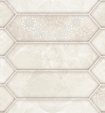 Decor Moral Hexa Brown Matt Rect. 25/75