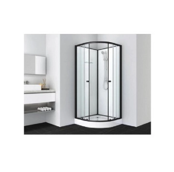 Душ кабина Bela 2 90/90см черен мат