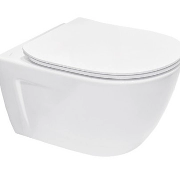 Стенна тоалетна чиния Happy-N Rimless и капак