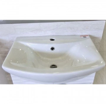 Шкаф за баня с мивка Интер ICP5542/60 55см бял