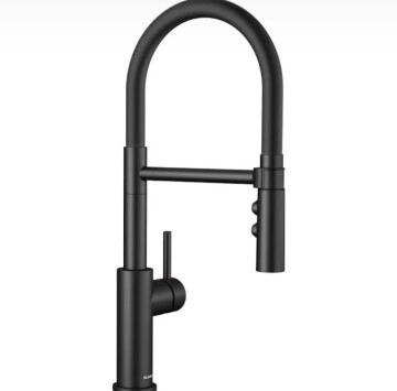 Смесител за кухня Blanco Catris S Flexo черен мат