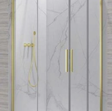 Душ кабина Lea 100 Oro 80/100см злато KARAG