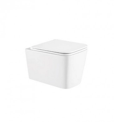 Стенна тоалетна чиния LT057E-R Rimless бяла