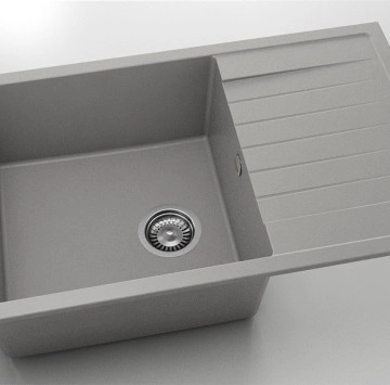 Кухненска мивка фатгранит 80/49см Сива ФАТ