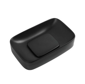 Мивка върху плот Carlino 901MB 60см черен мат ИНТЕР КЕРАМИК