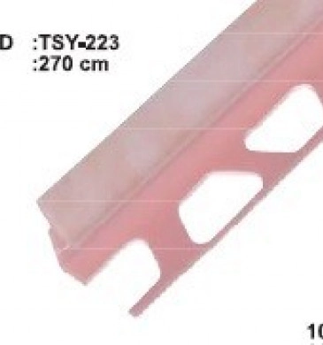 Лайсна PVC Светло Розов вътрешен ъгъл 10мм