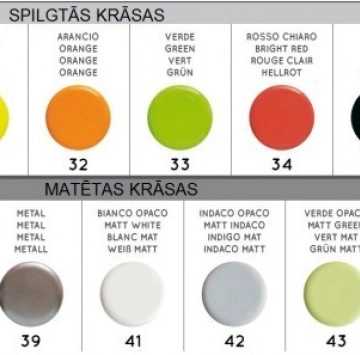 Душ корито Filo 90/90 оранжево