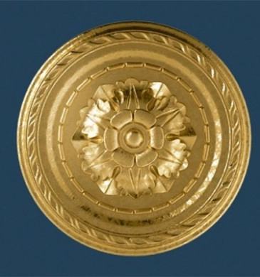 Декоративни Полистеролни Розетки с орнаменти ф40см. R-6 Super Gold