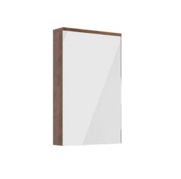 Шкаф огледало Marble 55см. дървесен цвят/орех