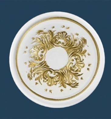 Декоративни Полистеролни Розетки с орнаменти ф43см. R-12 Gold