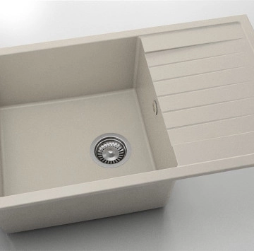 Кухненска мивка фатгранит  80/49см. бежова ФАТ