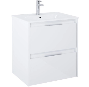 Шкаф за баня Unik Alpine 60.5см бял гланц ROCA