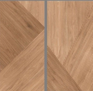 Nord Brown Matt Carving Rect. 60/120