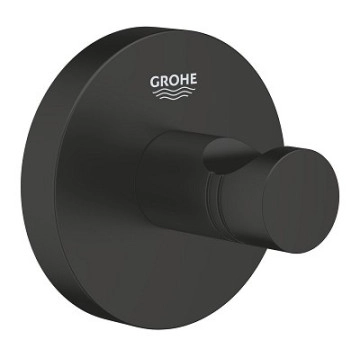 Закачалка Essentials New черен мат GROHE
