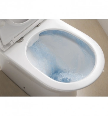 Стенна тоалетна чиния Интер ICC3735 Rimless бял