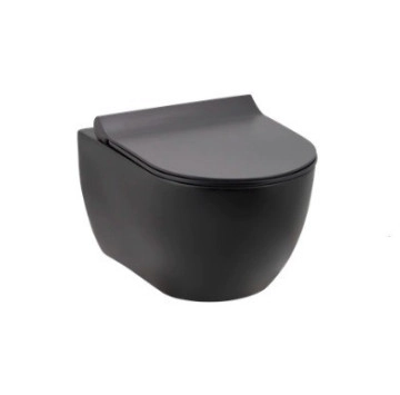 Стенна тоалетна Hill черен мат