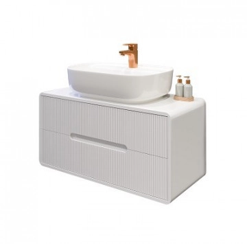 Шкаф за баня с мивка Гранада 120см в цвят по RAL