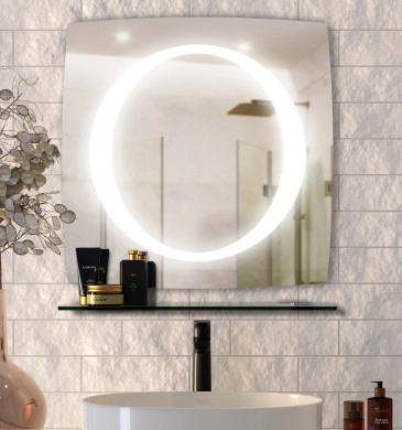 Огледало Аверса 60см с LED осветление